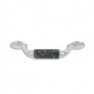 designer pull-500pulls-Chrome Finish- Blue Pearl