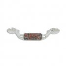 designer pull-500pulls-Chrome Finish-Dakota Mahogany