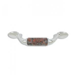 designer pull-500pulls-Chrome Finish-Dakota Mahogany