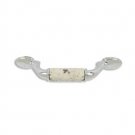 designer pull -500pulls-Chrome Finish-Kashmire White