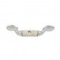 designer pull -500pulls-Chrome Finish-Kashmire White
