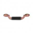 designer pull-500pulls-Brushed Antique Copper -Absolute Black