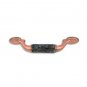 designer pull-500pulls-Brushed Antique Copper-Blue Pearl