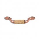 designer pull-500pulls-Brushed Antique Copper-Kashmire Gold