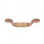 designer pull-500pulls-Brushed Antique Copper-Kashmire Gold