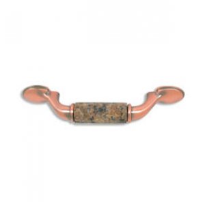 designer pull-500pulls-Brushed Antique Copper-Tropical Brown