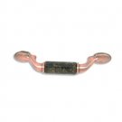 designer pull-500pull-Brushed Antique Copper-Verde Ubatuba