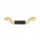 designer pull-500pulls-Polished Brass Finish-Black Galaxy