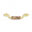 designer pull-500pulls-Polished Brass Finish-Gold Carioca
