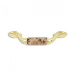 designer pull-500pulls-Polished Brass Finish-Gold Carioca