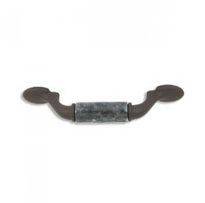 designer pull-500pulls-Rustic Bronze Finish-Blue Pearl