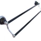 Double bar-Absolute Black-pole with stone finished