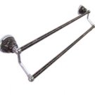 Double bar-Tan Brown-pole with stone finished