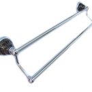 Double bar-Verd ubatuba-pole with chrome finished