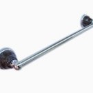 Towel bar short-Tan Brown-pole with chrome finished