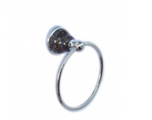 Towel ring-Tan brown
