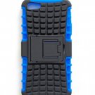 Black Hybrid Rugged Heavy Duty Case Cover w/ KickStand for iPhone 5 5S Free Ship