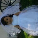 American Girl Doll Communion /flower Girl Dress Made to Order Wedding,Present Matching dolly and me
