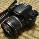 Nice Canon EOS T1i 500D 15MP Digital SLR Camera Body with 18-55mm IS Lens