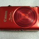 Very Nice Canon PowerShot 300HS IXUS 220 HS 12MP Digital Camera - Red