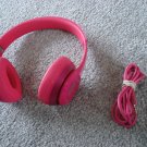 Very Nice Beats by Dr. Dre Solo 2 Solo2 Wired Headband Headphones - Pink