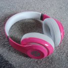 Like New Beats by Dr. Dre Studio 2.0 Wired Handband Headphones - Pink
