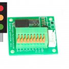 Model Railroad traffic light controller module for O, HO, N gauge - Filament bulbs