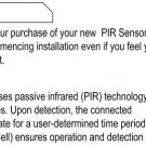 Security Infrared Motion PIR Sensor Switch Detector N2 110V-240V