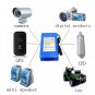 DC12V 6800mAh Super Rechargeable Portable Li-ion Battery EU Plug