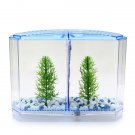 BBT3 Twin Betta Bow Front Tank Aquarium Kit