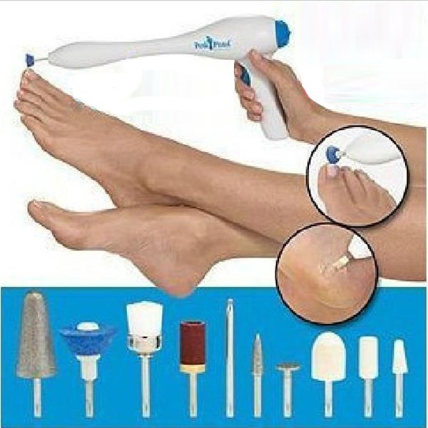 MultiFunction Toe Nails Manicure Machine Motorized Pedicure Kit