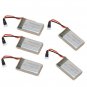5 PCS JJRC H9D H9D-10 3.7V 650mAh Battery