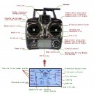 WLtoys V222 V262 V272 V666 RC Quadcopter Switchable Transmitter Mode 1 + Mode 2
