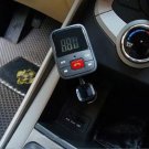 USB LCD Car Cigarette Lighter Bluetooth FM Transmitter AUX MP3 Micro SD USB Flas