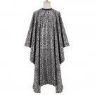 Salon Black Feather Sleeve Hairdresser Hair Cut Cloth Cape