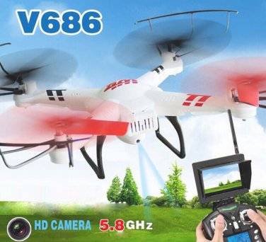 WLtoys V686G FPV Headless Mode RC Quadcopter with 2MP Camera
