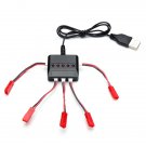 3.7V Battery Balance Charger with 5100-2Y Male Change 2P Female Plug