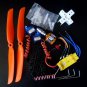 XXD 2212 1400KV Motor+HW30A ESC+K-power P0090 Servo+Propeller