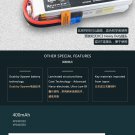Dualsky 7.4V 2S 400mAh 35C 800mAh 25C EX Li-po Battery For RC Models
