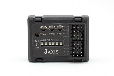 FPV 3 Axis Gyro Flight Controller 3D Stabilizer System For RC Airplane