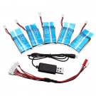 Syma X5-16 X5C 1 to 5 3.7V 600MAH Upgrade Battery Meal