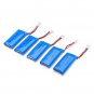 H107C-005 5x3.7V 500mAh Battery 2 to 5 Cable USB Charging Cable