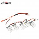 UDI U816A RC Quadcopter Spare Parts KU816A-001 (5Pcs 240mAh Li-battery + Multihe
