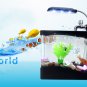LCD Display Desktop LED Clock Lamp Light Digital Calendar Fish Tank