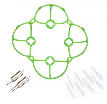 Cheerson CX-10 CX-10A Spare Parts Pack Protection Cover + 2 Motors + 8 Blades
