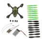 Hubsan X4 H107C RC Quadcopter Spare Parts Crash Pack Green