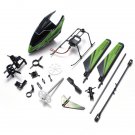 WLtoys V911-1 Green RC Helicopter Accessories Bag with Vertical Tail