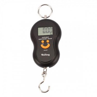 40Kg x 10g LCD Luggage Hanging Digital Pocket Scale with Temperature