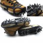 18 Teeth Antislip Ice Snow Shoe Spikes Mountaineering Hiking Crampons