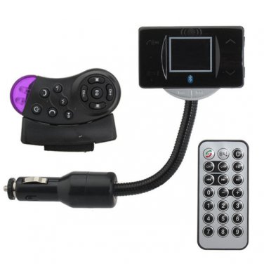 12V Car Kits MP3 Player FM Transmitter Modulator Bluetooth